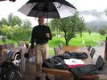 Golf Lamberg Golfschule Regen Griffe trocknen spielen im Regen